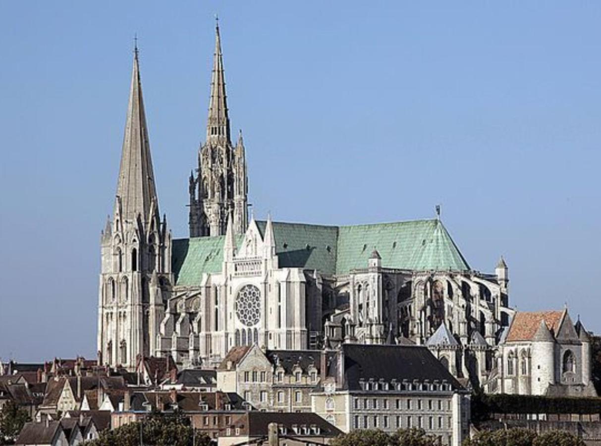 Studio Duplex Centre Ville Cathedrale 2 Pers Wifi Leilighet Chartres Eksteriør bilde